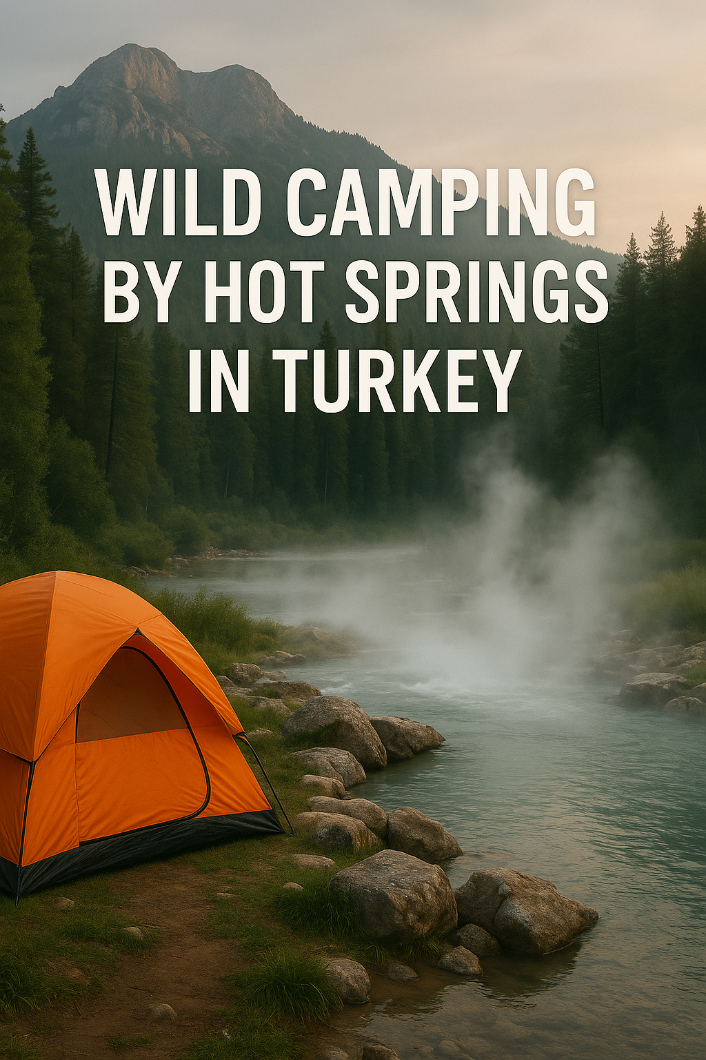 🌊 Natural Springs of Turkey: Wild Camping by Thermal Waters